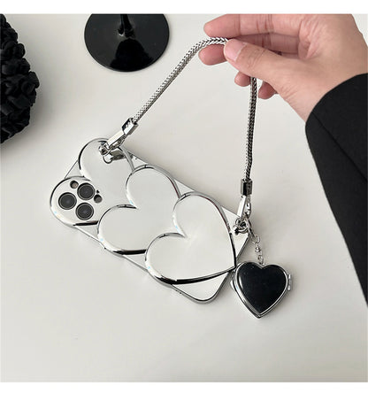 Silver Love Chain Advanced Phone Case