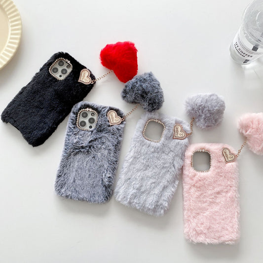 Fashion Simple Plush Phone Case Cover