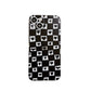 Checkerboard Love Mobile Phone Case Tpu Anti-fall Protective Cover