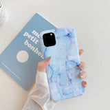 Frosty marble phone case