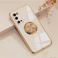 Mobile Phone Case Ring Buckle Magnetic Car Electroplating Protective Cover