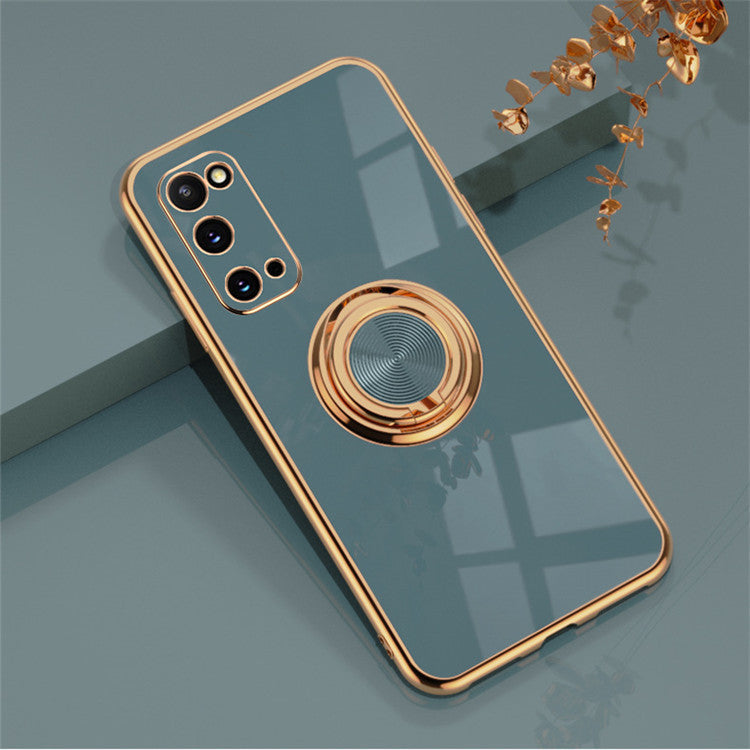 Mobile Phone Case Ring Buckle Magnetic Car Electroplating Protective Cover