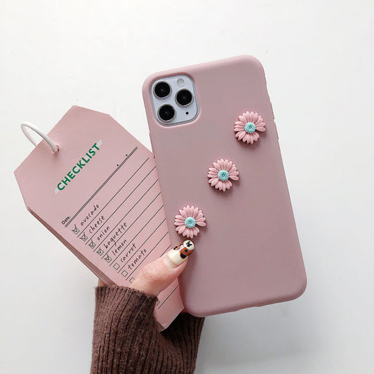 Samsung Mobile Phone Case Samsung Flower S20 DaisySilicone Protective Cover