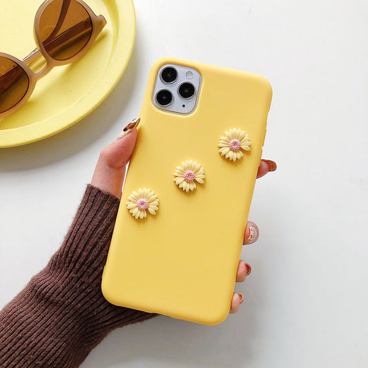 Samsung Mobile Phone Case Samsung Flower S20 DaisySilicone Protective Cover