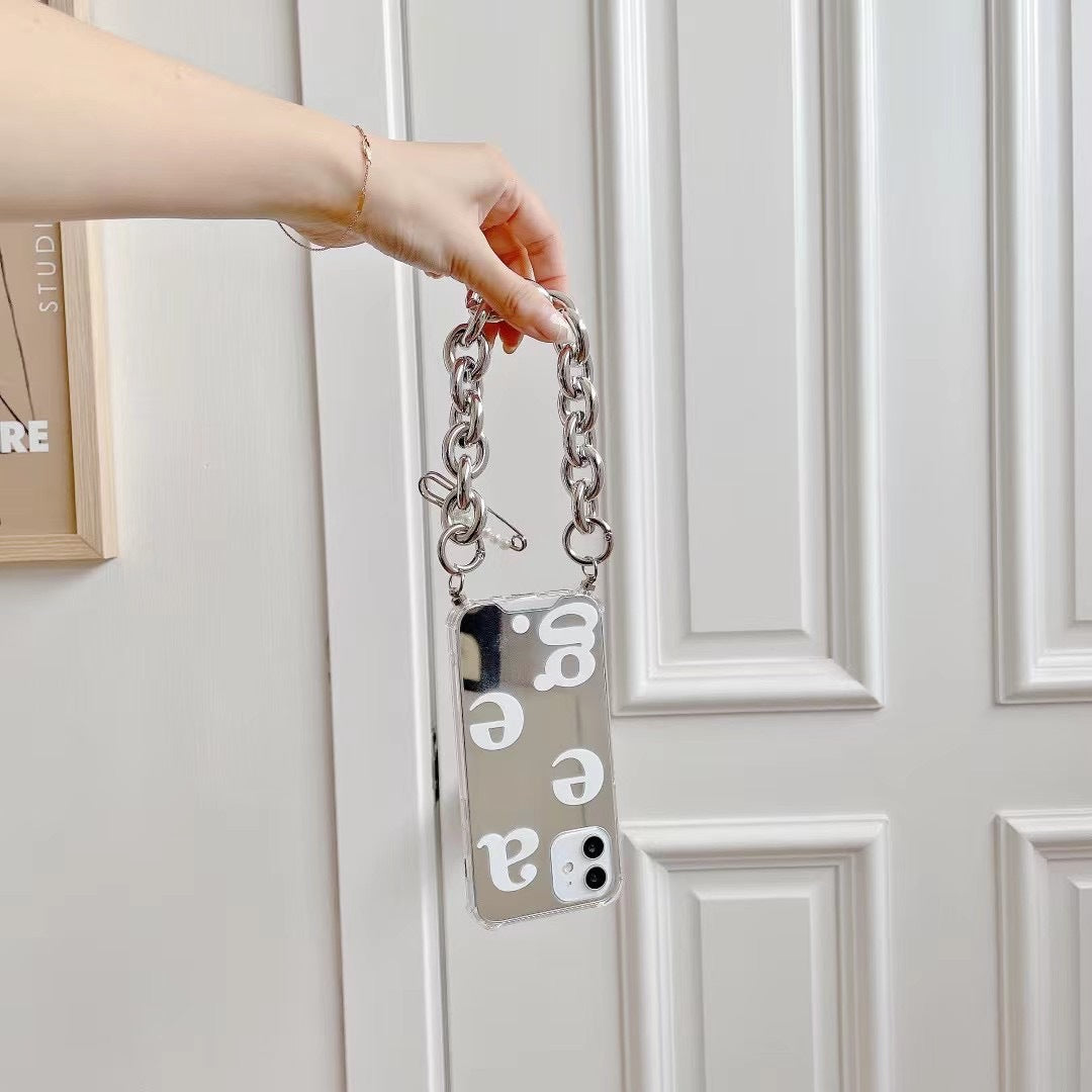 Mirror Chain Phone Case