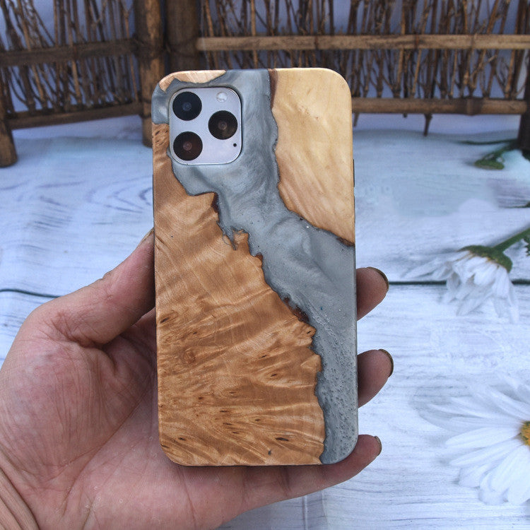 Resin wood protection cover