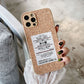 Original Wood Grain Mobile Phone Case New Protective Cover