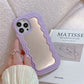 Creative Simple Mirror Bracket Silicone Phone Case