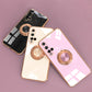 Mobile Phone Shell 6D Electroplating Ring Buckle Magnetic Car All-inclusive Protective Cover