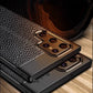 Mobile Phone Case Protection Cover Leather Grain Silicone Anti-fall