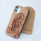 Wooden Mobile Phone Case Personality Protective Cover