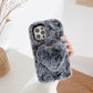 Plush Cartoon Silicone Phone Shell