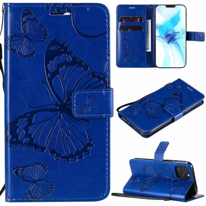 Pressed Butterfly Phone Case Leather Cover