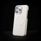 Skin-sensitive Sheepskin Magnetic Phone Case Drop-resistant Protective Cover