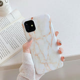 Frosty marble phone case
