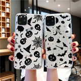 Halloween Series Transparent Silicone Protective Cover