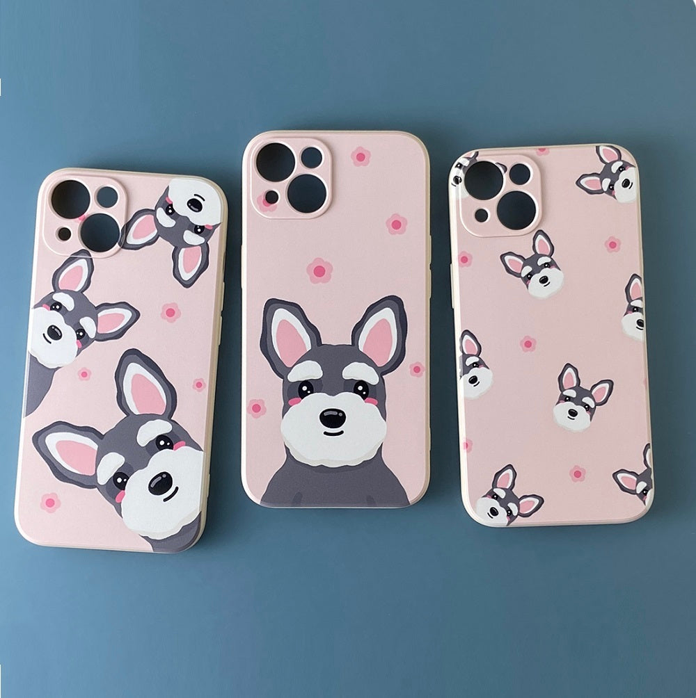 Original Cute Schnauzer Phone Case Cover