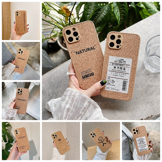 Original Wood Grain Mobile Phone Case New Protective Cover