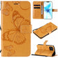 Pressed Butterfly Phone Case Leather Cover