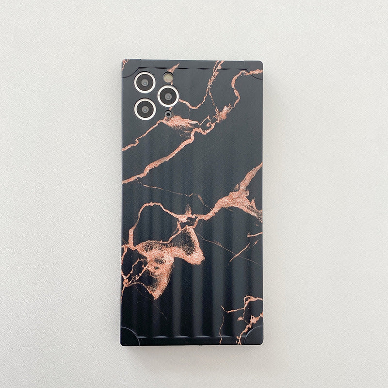 Splattered Marble Square Phone Case Cover