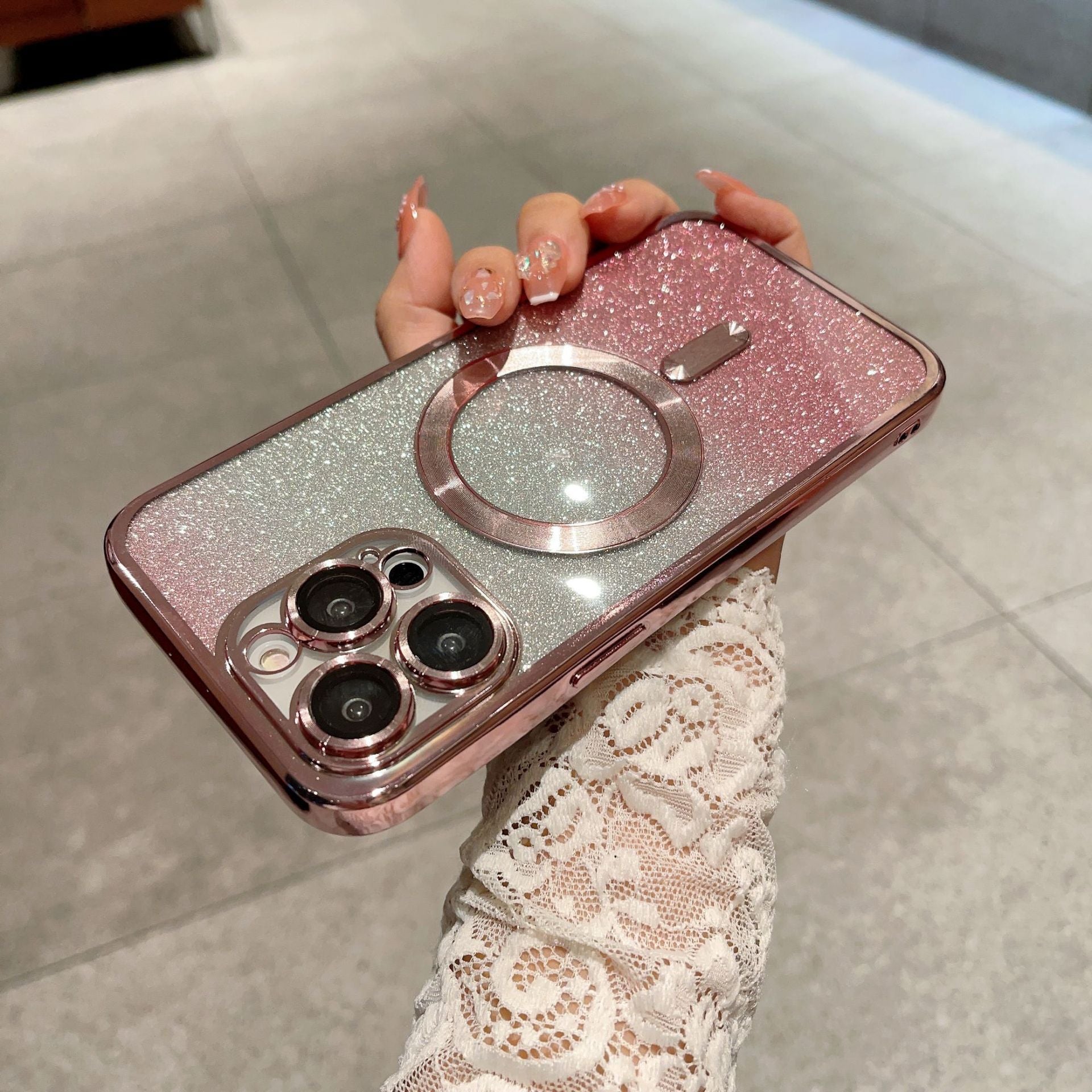 Electroplating Magnetic Mobile Phone Protective Cover