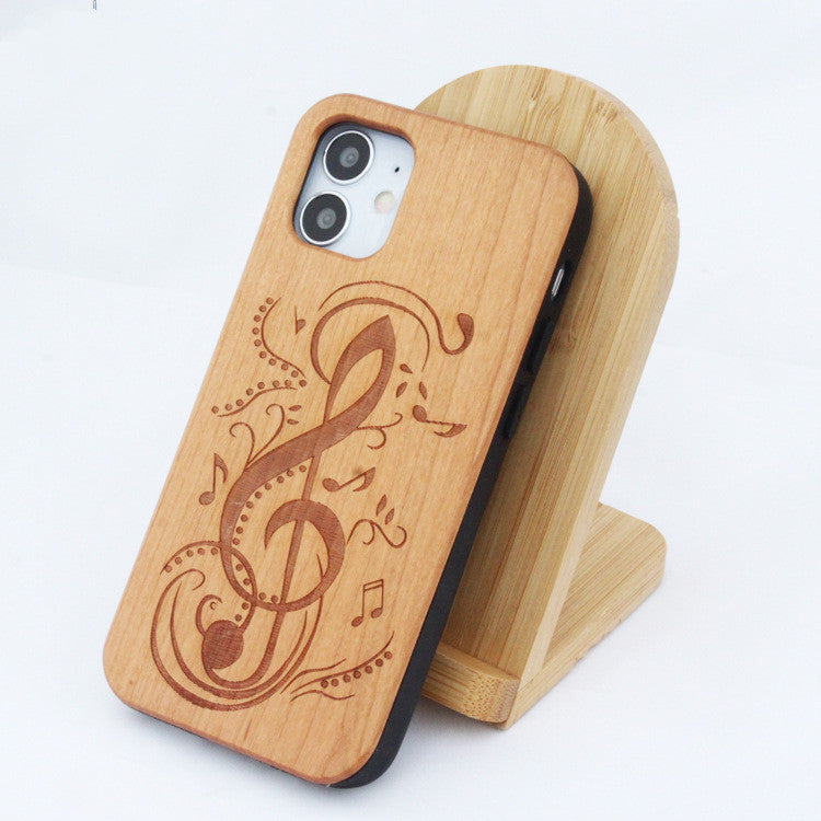 Wooden Mobile Phone Case Personality Protective Cover