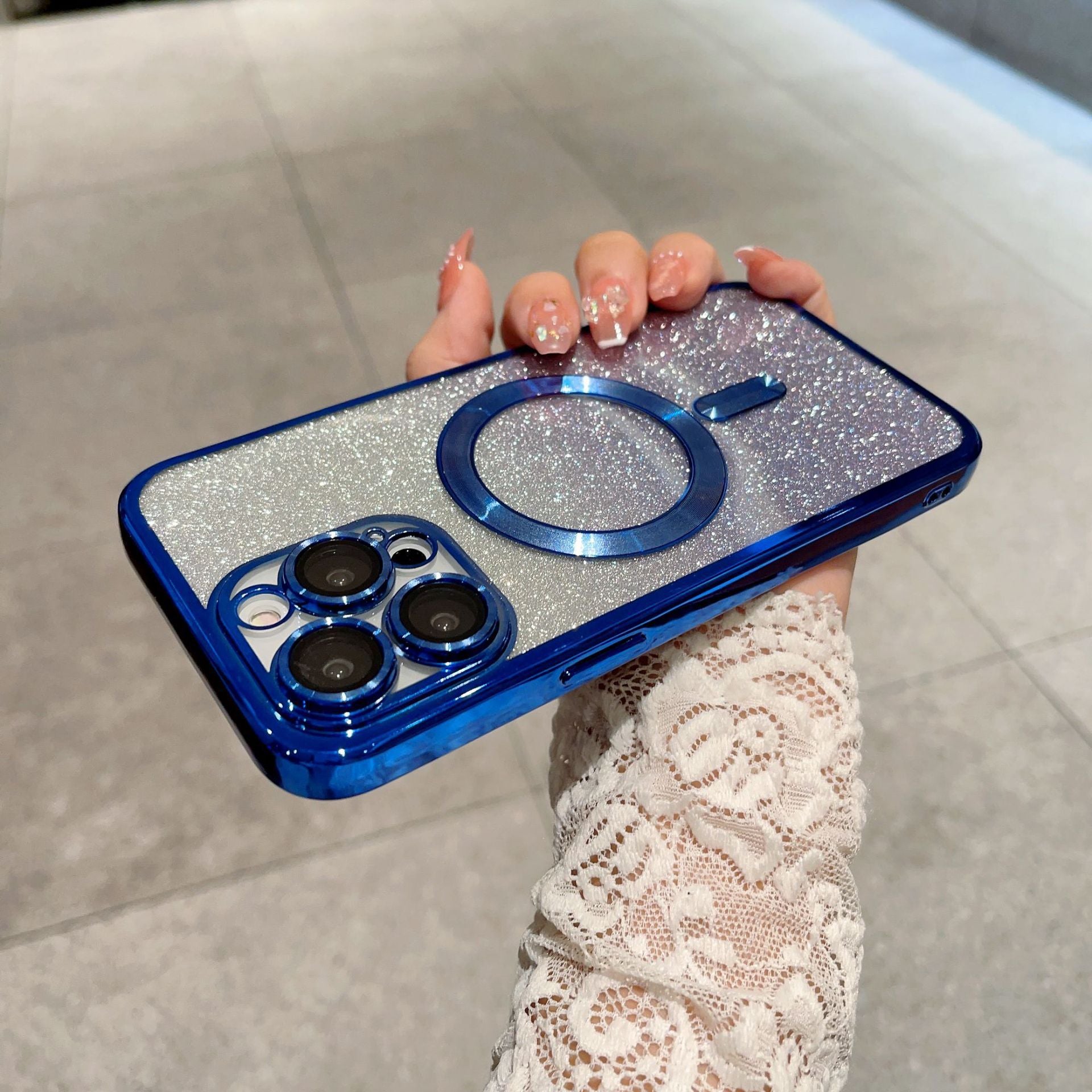 Electroplating Magnetic Mobile Phone Protective Cover